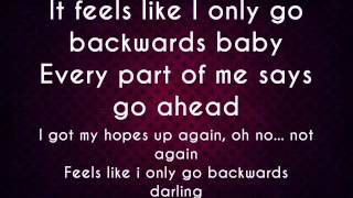 Video thumbnail of "Arctic Monkeys-Feels Like We Only Go Backwards [LYRICS] [Tame Impala Cover]"