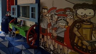 The Land Of Legends Kingdom Hotel Deluxe Room Tour, Unique Cartoon Design Overlooking The Theme Park