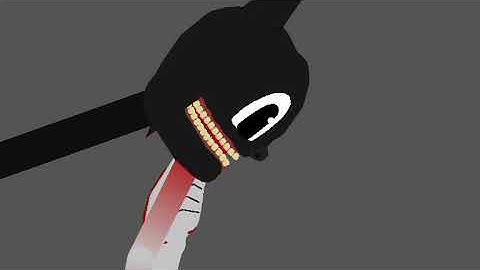 Cartoon cat vs SCP 096 | stick nodes