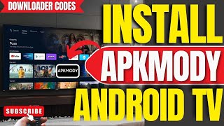 How To Install Apkmody On Any Android Tv, Tv Box Or Google Tv Downloader Code 2025