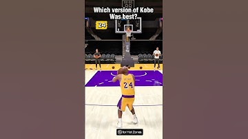Which version of Kobe was best? #shorts #nba #trending #basketball #nba2k26