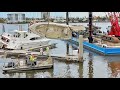 Hurricane ian recovery progress update for salty sams marina