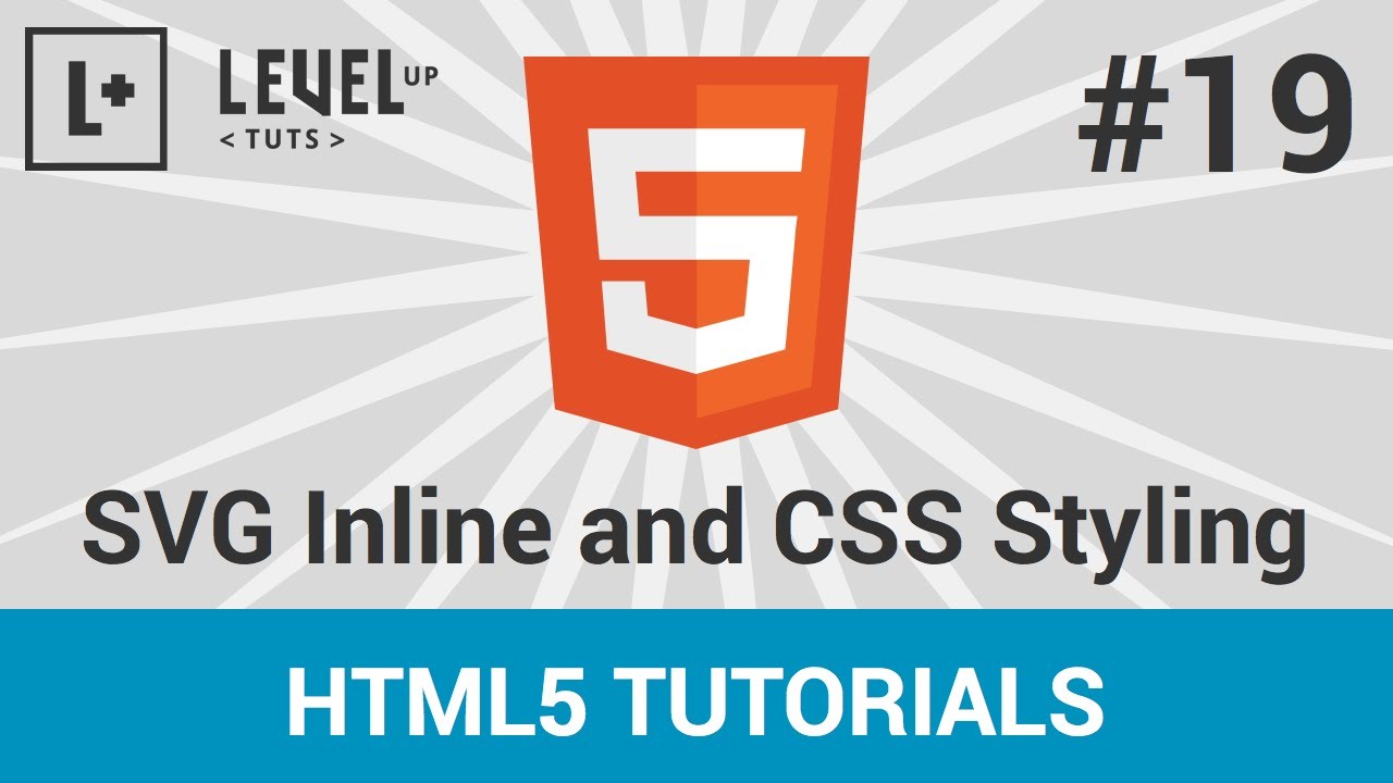 Html5 Tutorials #19 - Svg Inline And Css Styling