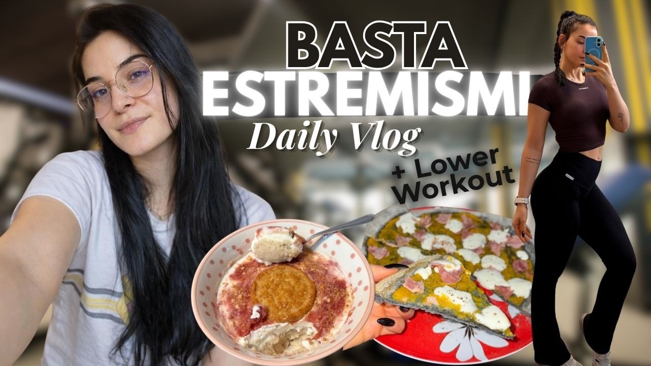 HO CAMBIATO APPROCCIO AL BODYBUILDING? | Daily Vlog: allenamento, spesa, cosa mangio