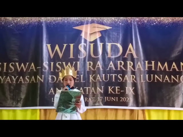 PENAMPILAN KREASI RA ARRAHMAN || Angkatan IX Tahun 2023 class=