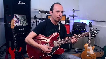 Akis Tourkogiorgis - Improvising on Minor Blues Scale & Natural Minor/Aeolian Mode