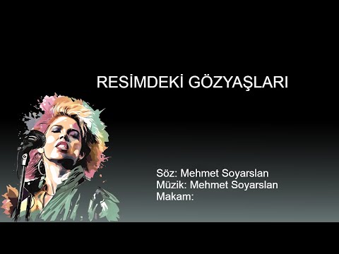 RESIMDEKI GOZYASLARI karaoke ( BİR GÜN BELKİ HAYATTAN )