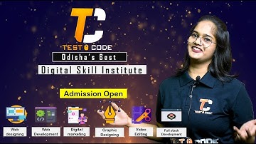 Test Code: Best digital skill institute | Admissions are Open Now!