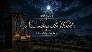 Bach Fughetta On Nun Ruhen Alle Walder