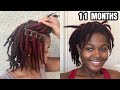 11 Month Loc Update with Pictures | What They Don't Tell You About locs | Comb Coils Type 4 Hair |