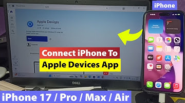 Install Apple Devices App on Windows 11/10 | Connect iPhone 17/17 Pro Max/Air Easily