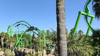 Anaconda Front Row POV, Gold Reef City, South Africa