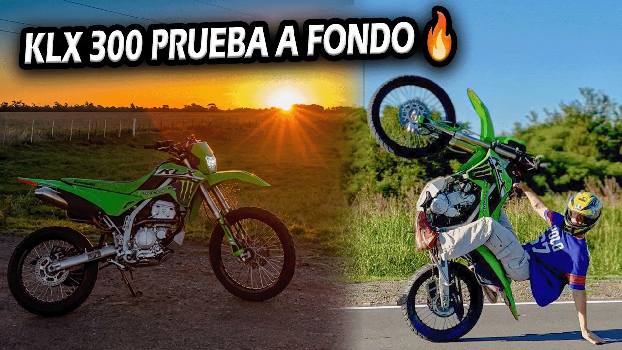 Klx 300 Chipeada a fondo por el campo - Mi nueva moto