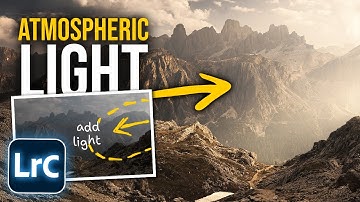 Use THIS EFFECT to add Atmospheric Light to your Photos in LIGHTROOM!