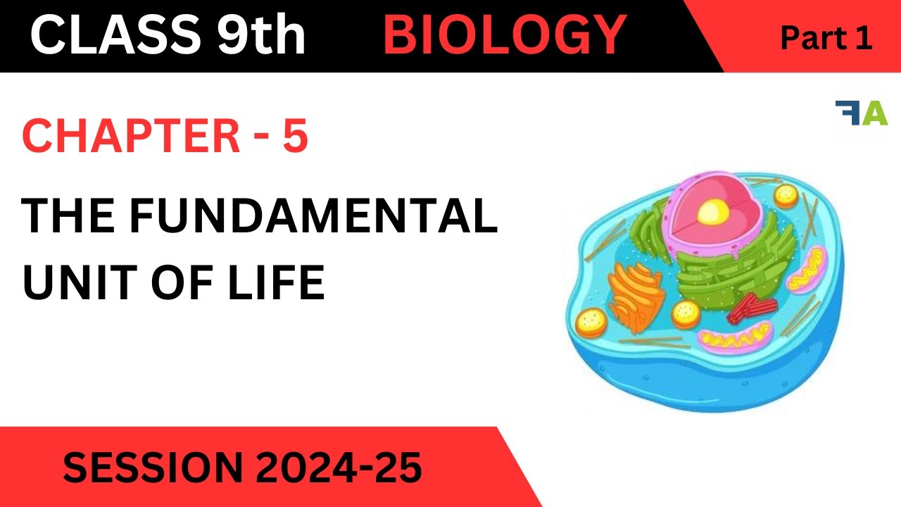 The Fundamental Unit of Life Class 9 | Biology Class 9th | CBSE Class ...