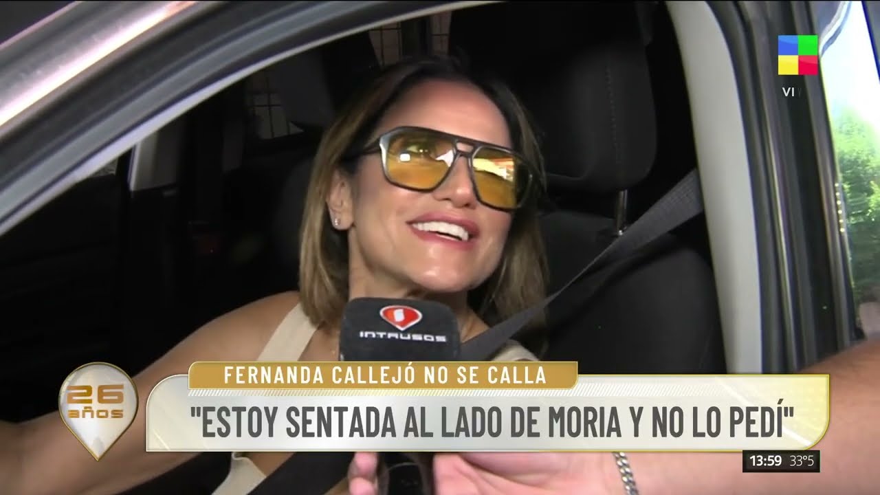 🔴 TENSIÓN en el panel: CINTHIA FERNÁNDEZ y FERNANDA CALLEJÓN al rojo VIVO