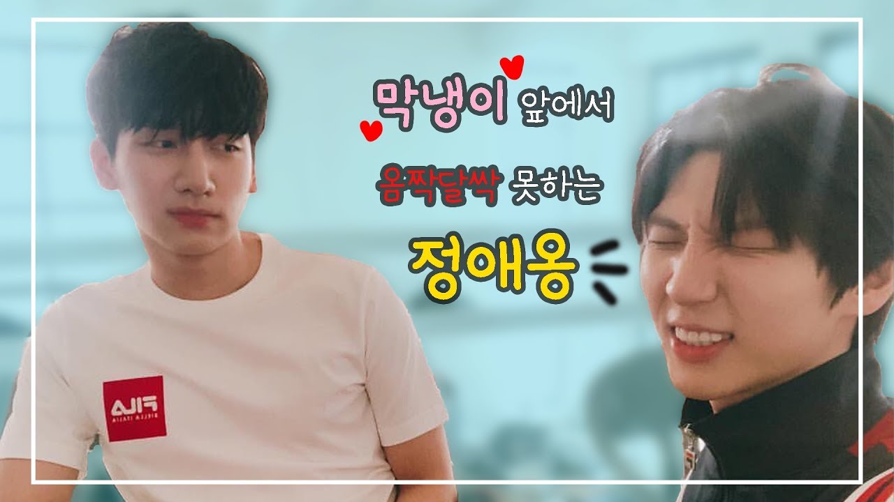 [빅스 레오 혁] [VIXX LEO HYUK] 막냉이 앞에서 옴짝달싹 못하는 정애옹