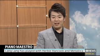 Lang Lang's interview on Australian TV ABC News Breakfast