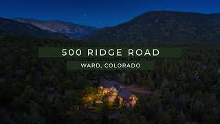 500 Ridge Road | Ward, CO