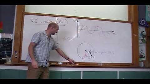 Level 3 Physics - Electrical systems - RC circuits with alternating current