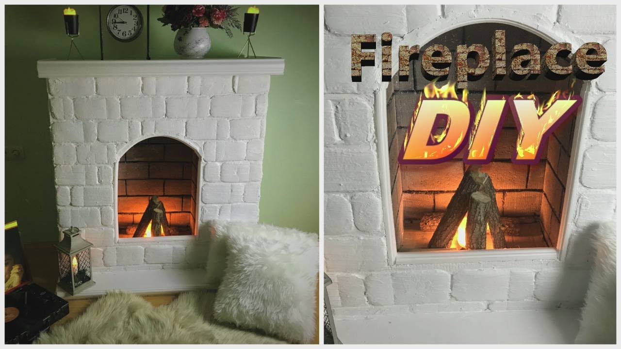 STRAFOR ŞÖMİNE YAPIMI | DIY FAUX FIREPLACE