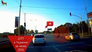 ДТП в Украине за июнь 2016 | Road accidents in Ukraine for June 2016