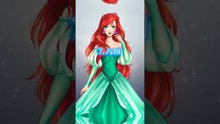 Top 12 Disney Princesses #shorts #disney #princesses