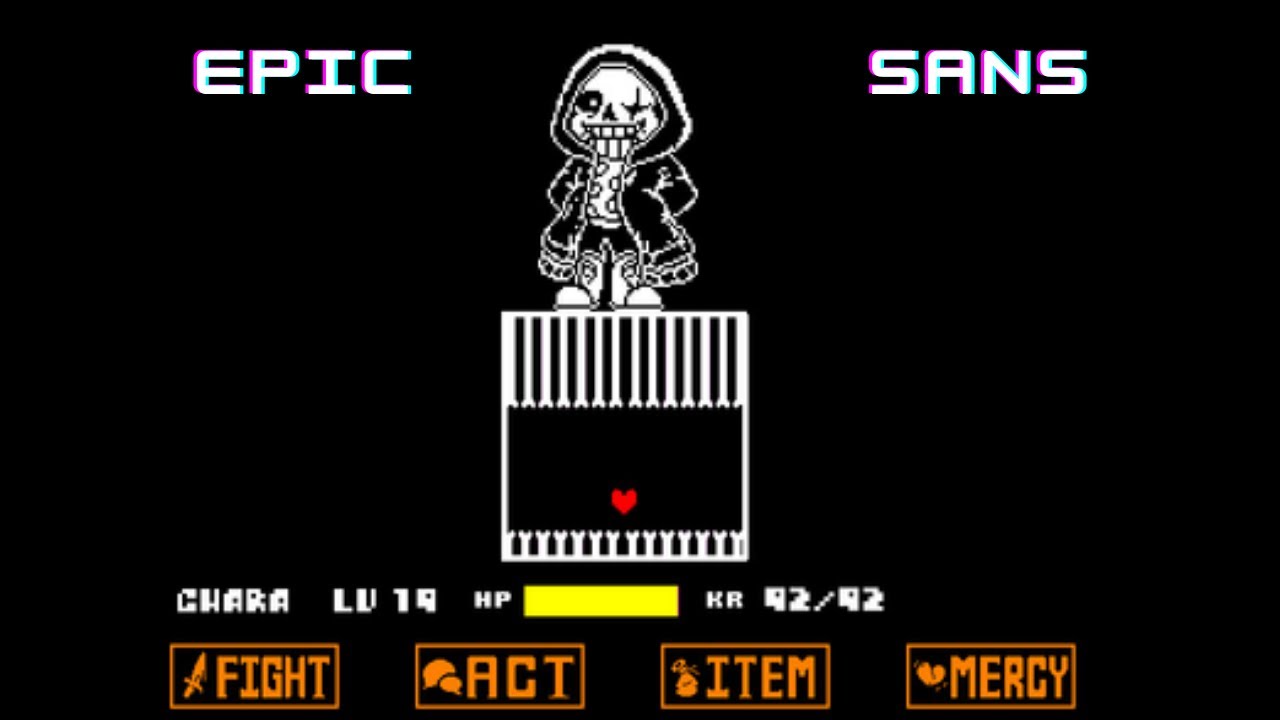 Epic Sans fight Undertale Fan game 