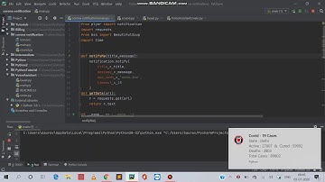 Corona Case (COVID-19) Notification System for India developed in python with voice notification.