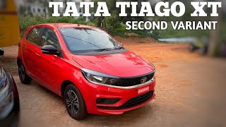TATA TIAGO XT SECOND VARIANT DETAILED MALAYALAM REVIEW // PRICE // FEATURES