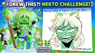 PRO ARTIST Dominated a Roblox Drawing Game?!