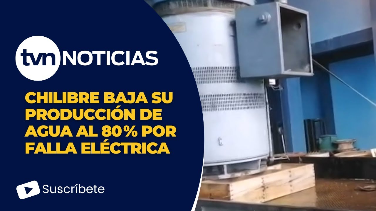 Planta Federico Guardia Conte opera al 80 % tras falla eléctrica en bombeo