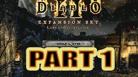 Diablo 2 Hardcore Hell Run 9 (Paladin/Zeal), Part 1 (A1-3 Normal)
