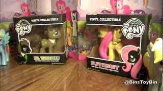 Dr Whooves & Fluttershy Funko Hot Topic Vinyl Figure Review! Doctor Who MLP! by Bin's Toy Bin