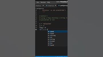 Python 😍program to check a string is❤️ palindrome or not using a flag checking method #short #shorts