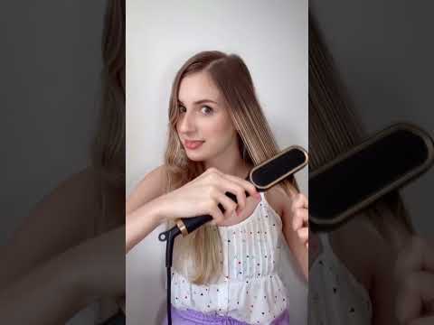 Demonstração da Escova Alisadora Hair 3 em 1