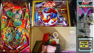Slap Save and Destroy - Bally Skateball pinball skills