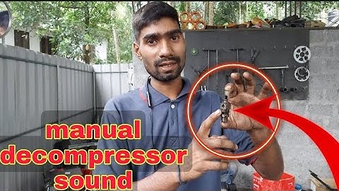 manual decompressor sound for royal Enfield
