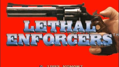 Lethal Enforcers - Arcade (1992)