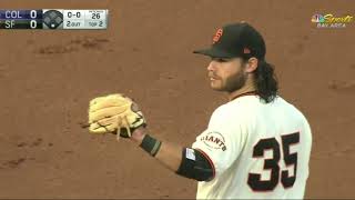 Crawford's HR with 2 outs in 9th lifts Giants past D-backs