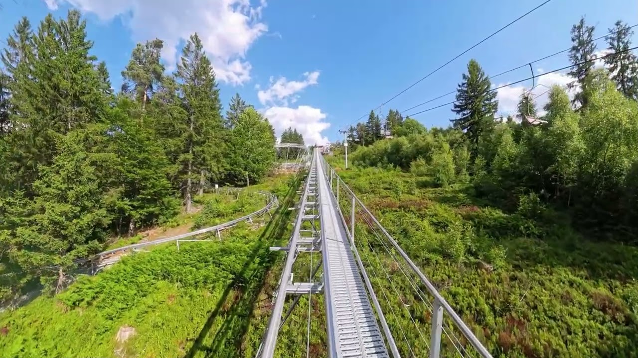 Silberberg in Bodenmais die neue Rodelbahn onride Neuheit 2025