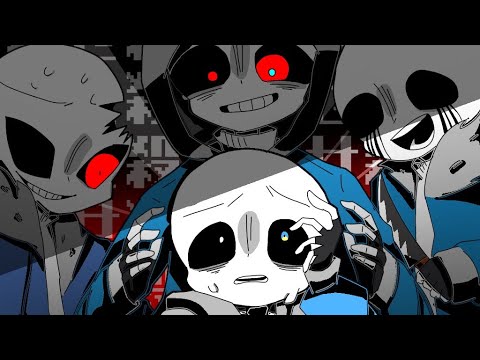 闇auサンズ 本家継続 とオリジナルサンズ描いてみた Youtube