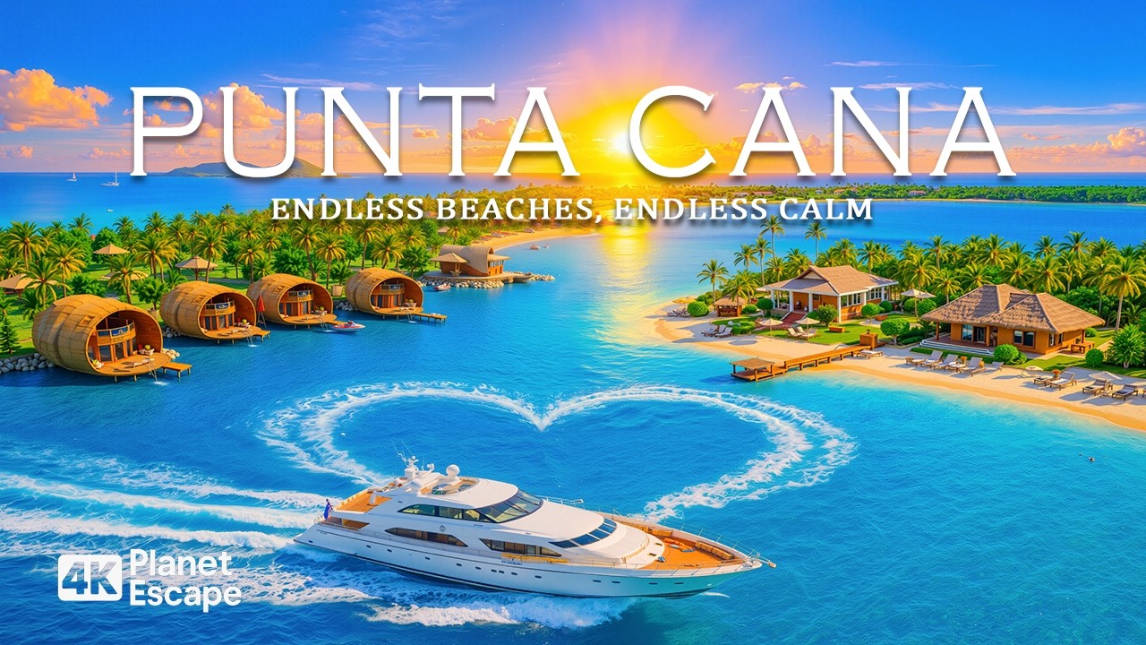 Видеосъемка с дрона в формате 4K: Рай для Пунта-Каны | Исследуйте жемчужину Доминиканской Республики