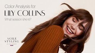 Color Analysis: Palette Reaveal for Lily Collins 🎨
