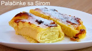 Slatke Zapečene Palačinke sa Sirom - Ako volite palačinke, OBOŽAVAĆETE OVAJ RECEPT!