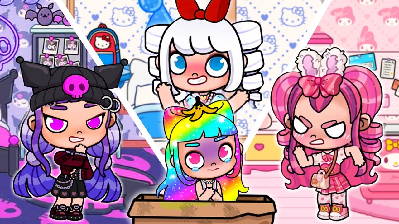 Who Will Be My Mom? 😭 | Kuromi, My Melody or Hello Kitty | Avatar World Story