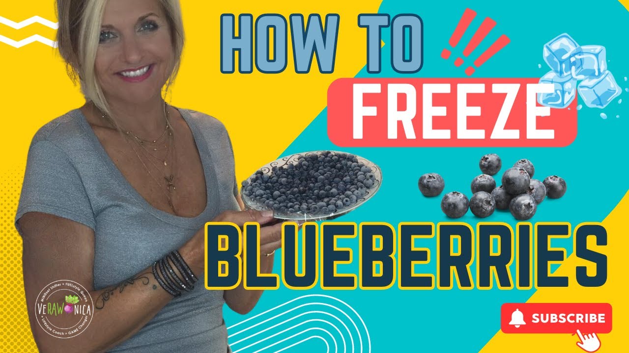 How to Freeze Blueberries / Food Saver Vacuum Seal Machine (easy to do
