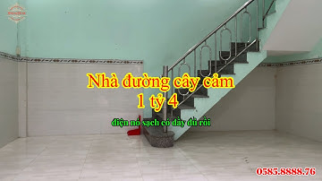 Nhà đường cây cám 10m * 4m khu dân cư hiện hữu , Vĩnh Lộc B. Giá 1 tỷ 4 còn bớt