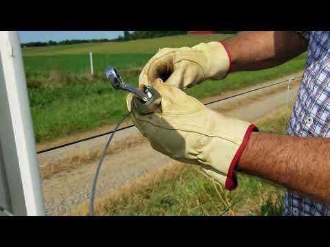 Timeless Tip How to run a jumper wire on electric fence 