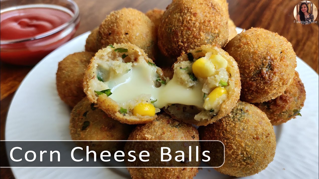 Cheese Balls Corn Cheese Balls Potato Cheese Balls Quick Easy